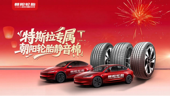 朝阳轮胎发布特斯拉MODEL 3/Y 专供静音棉轮胎系列